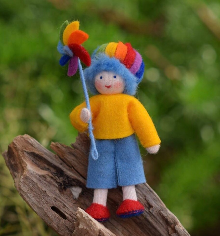 Seasonal Felt Fairies | Ambrosius Seasonal Felt Fairies Ambrosius Weather Doll Rainbow