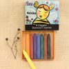 Drawing | Filana Drawing Filana Organic Beeswax Crayons, Sticks 8 With Brown & Black