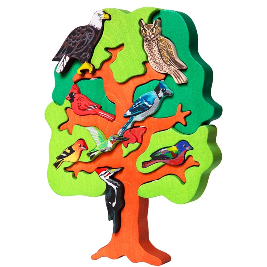 Fauna Wooden Animal Puzzles | Fauna Fauna Wooden Animal Puzzles Fauna Puzzle Birdtree, North America