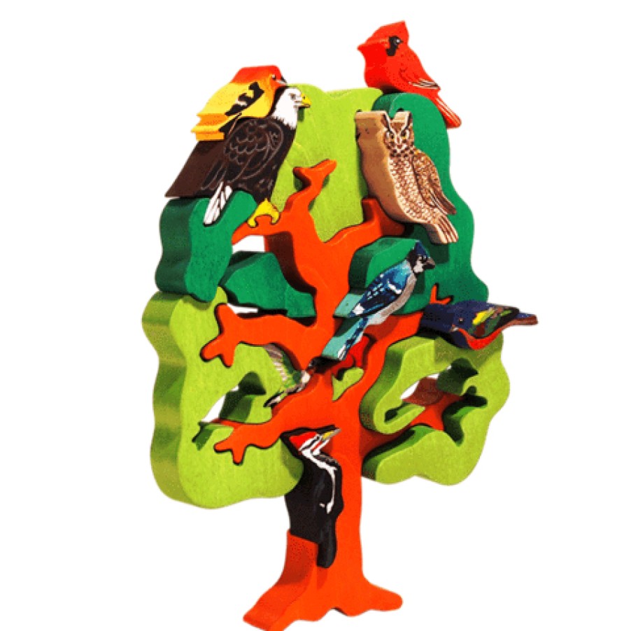 Fauna Wooden Animal Puzzles | Fauna Fauna Wooden Animal Puzzles Fauna Puzzle Birdtree, North America