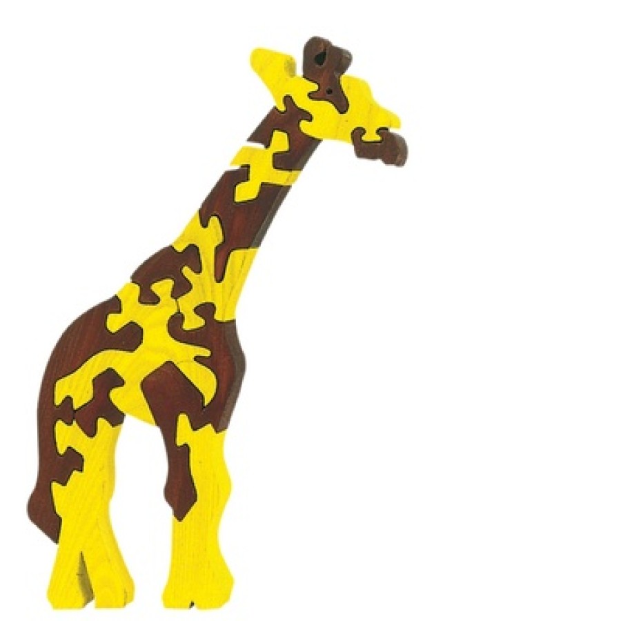 Fauna Wooden Animal Puzzles | Fauna Fauna Wooden Animal Puzzles Fauna Puzzle Giraffe