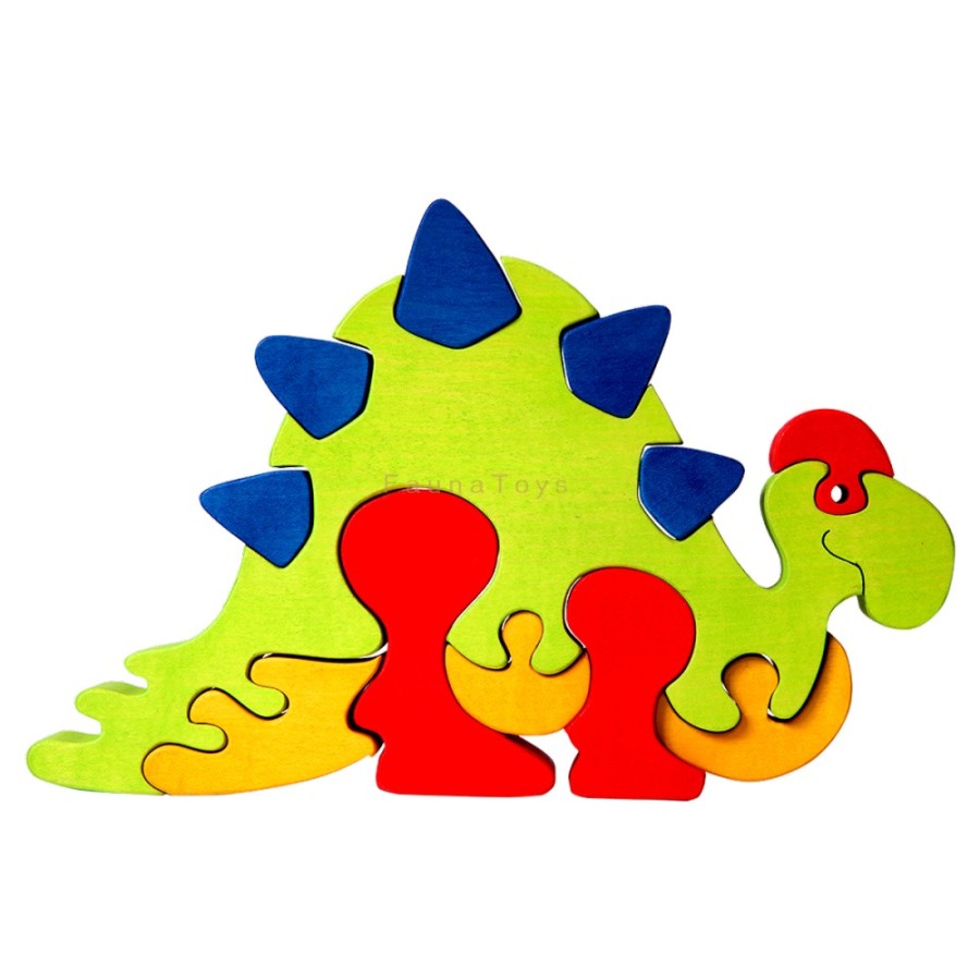 Fauna Wooden Animal Puzzles | Fauna Fauna Wooden Animal Puzzles Fauna Puzzle Dinosaur