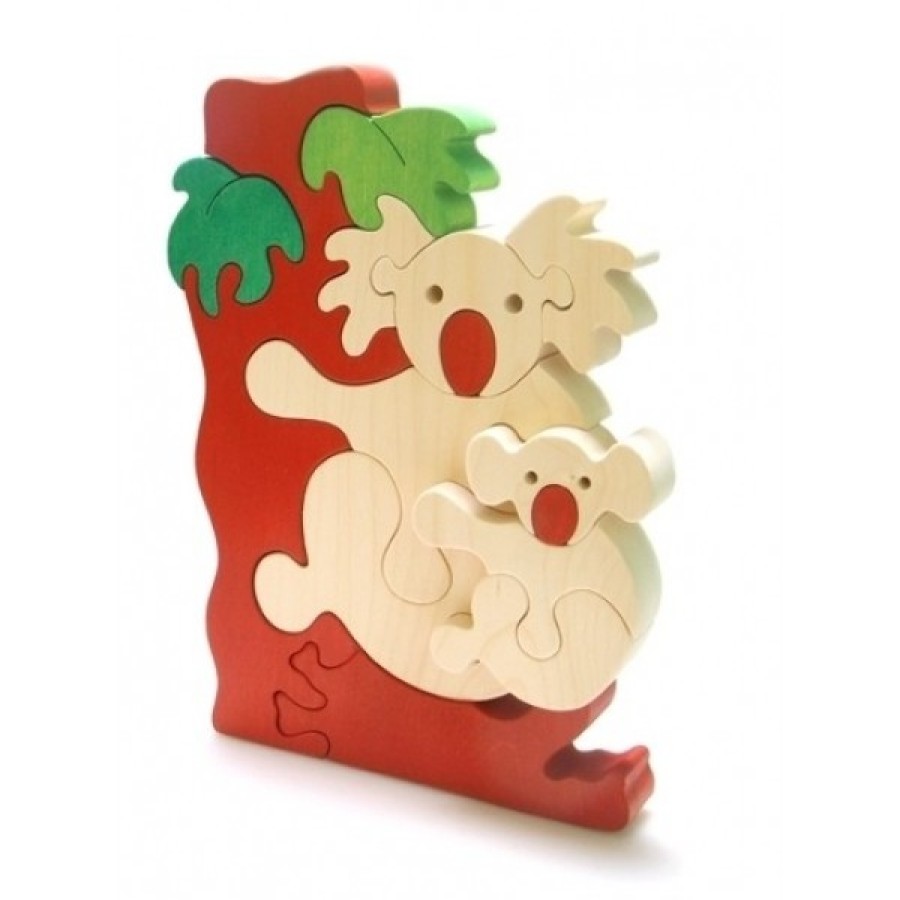 Fauna Wooden Animal Puzzles | Fauna Fauna Wooden Animal Puzzles Fauna Puzzle Koala