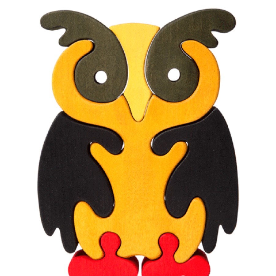 Fauna Wooden Animal Puzzles | Fauna Fauna Wooden Animal Puzzles Fauna Puzzle Owl