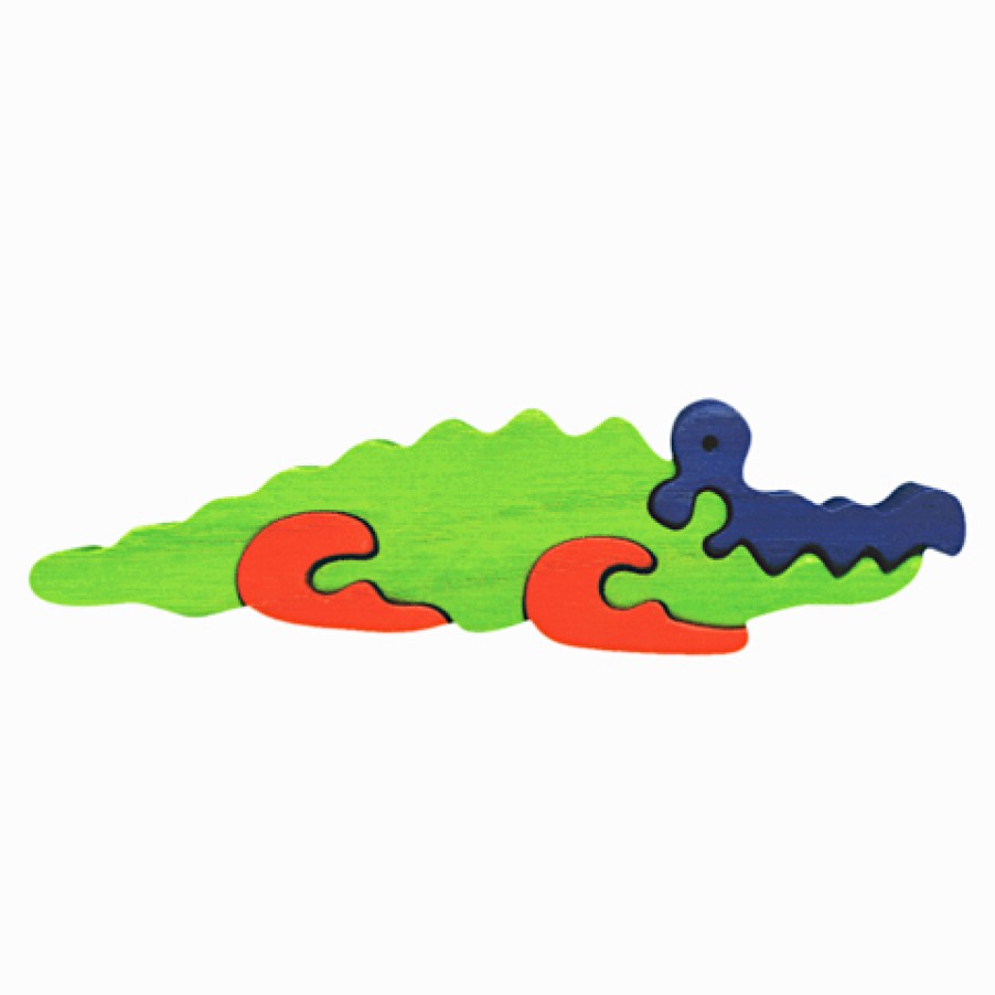 Fauna Wooden Animal Puzzles | Fauna Fauna Wooden Animal Puzzles Fauna Puzzle Crocodile