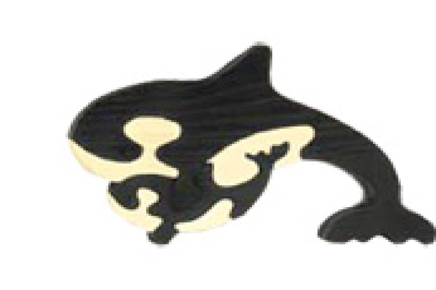 Fauna Wooden Animal Puzzles | Fauna Fauna Wooden Animal Puzzles Fauna Puzzle Orca