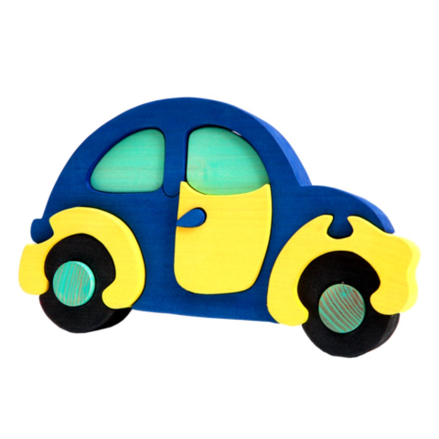 Fauna Wooden Animal Puzzles | Fauna Fauna Wooden Animal Puzzles Fauna Puzzle Beatle Car