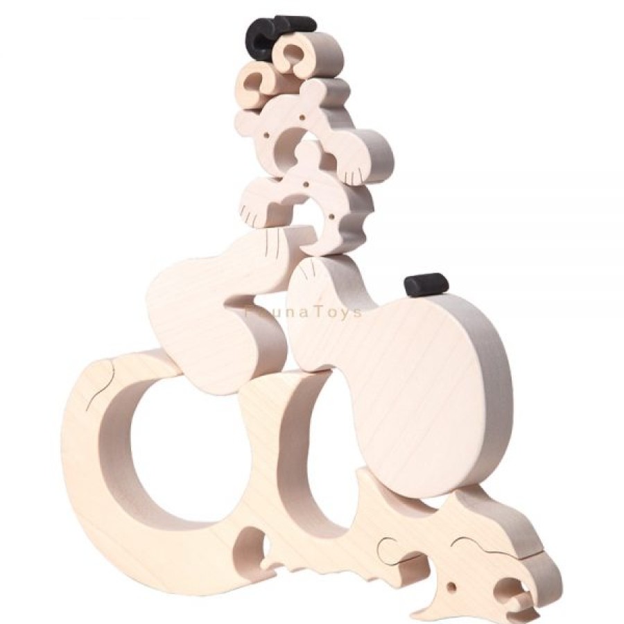 Fauna Wooden Animal Puzzles | Fauna Fauna Wooden Animal Puzzles Fauna Puzzle Polar Bear