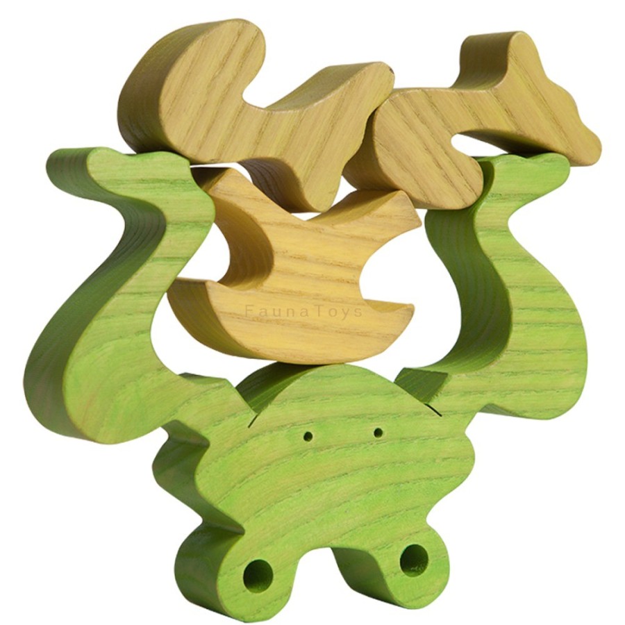 Fauna Wooden Animal Puzzles | Fauna Fauna Wooden Animal Puzzles Fauna Puzzle Frog