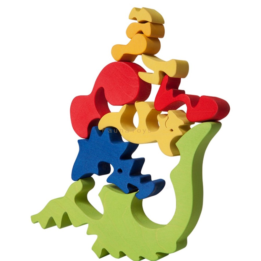 Fauna Wooden Animal Puzzles | Fauna Fauna Wooden Animal Puzzles Fauna Puzzle Triceratops