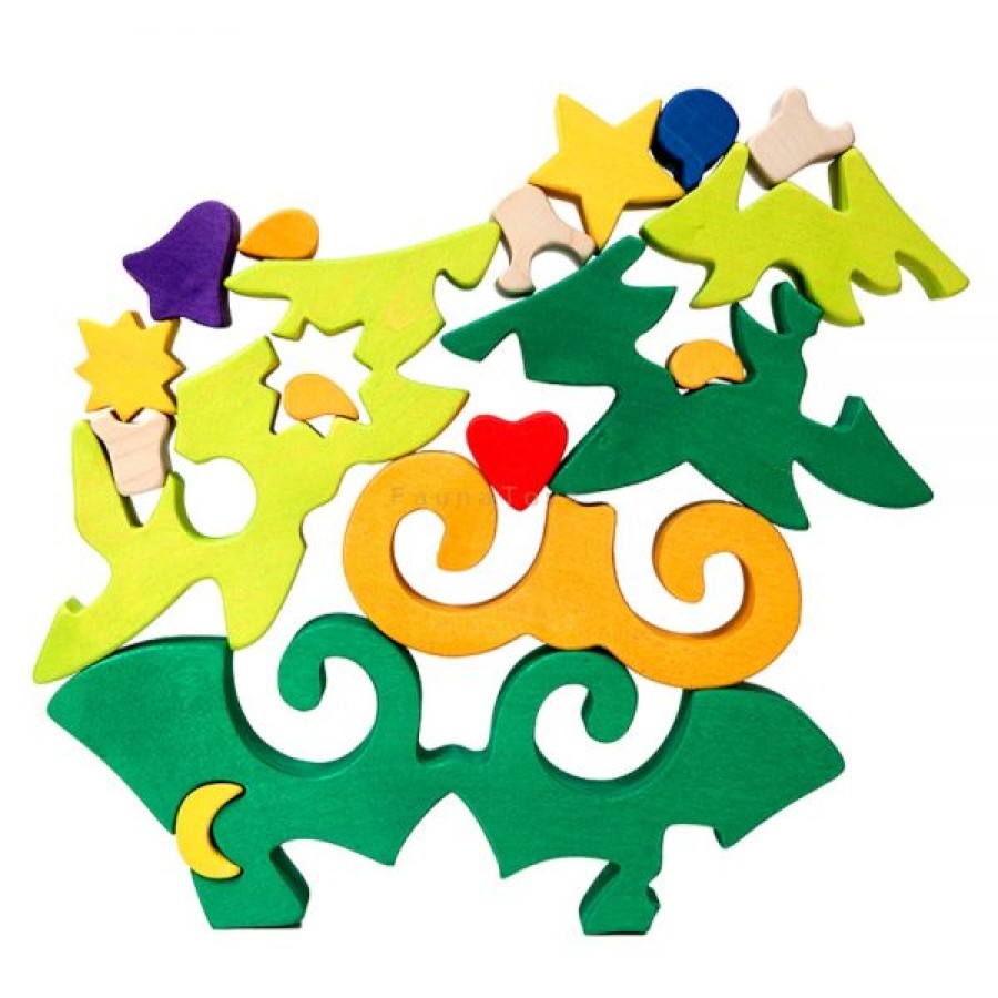 Fauna Wooden Animal Puzzles | Fauna Fauna Wooden Animal Puzzles Fauna Puzzle Christmas Tree