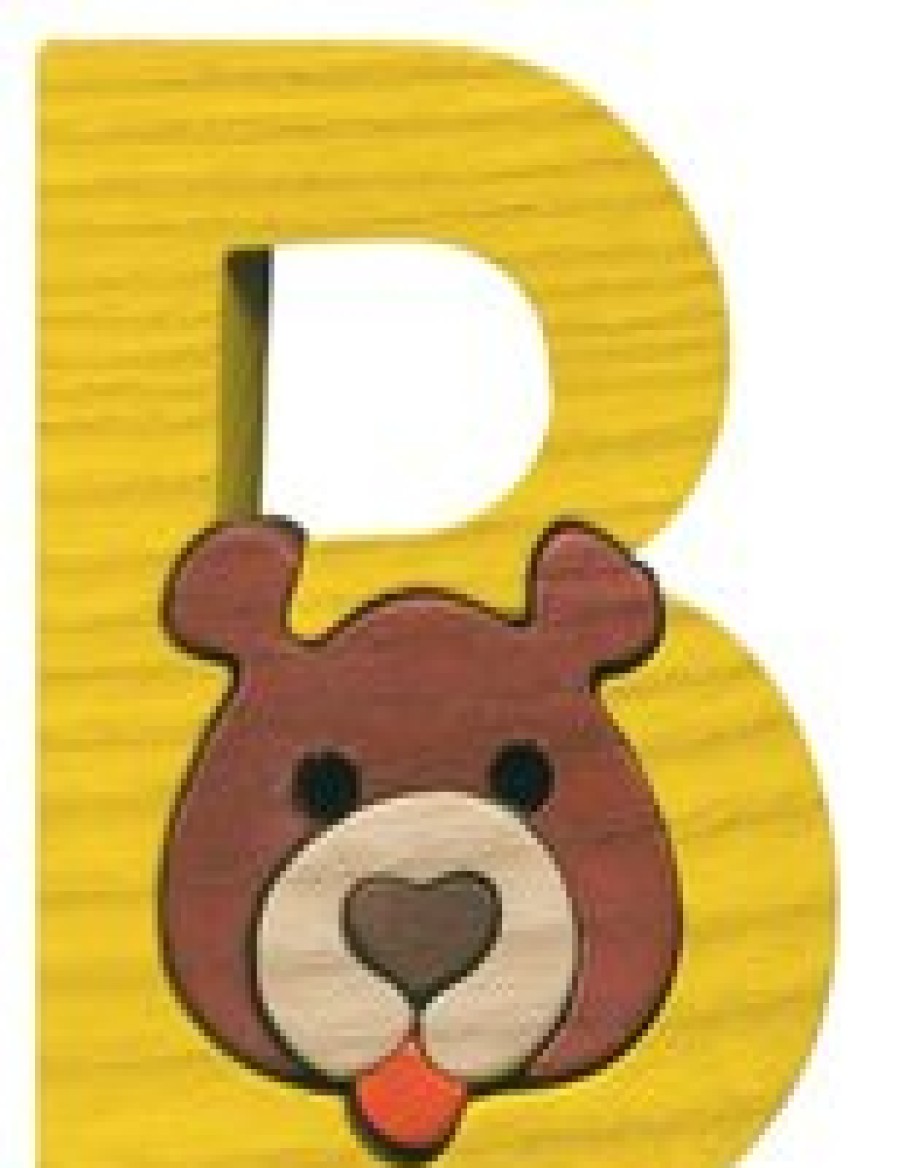 Alphabet Puzzles | Fauna Alphabet Puzzles Fauna Puzzle B - Bear