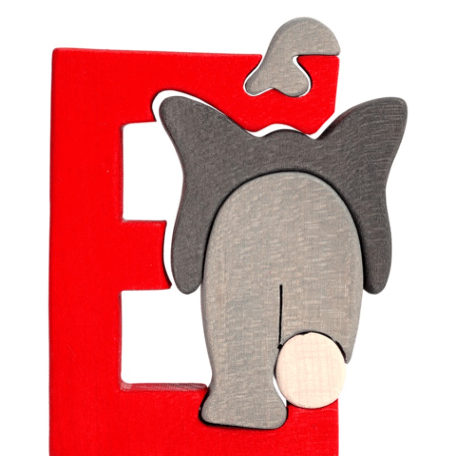 Alphabet Puzzles | Fauna Alphabet Puzzles Fauna Puzzle E - Elephant