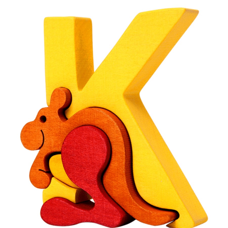 Alphabet Puzzles | Fauna Alphabet Puzzles Fauna Puzzle K - Kangaroo