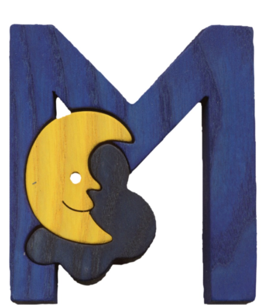 Alphabet Puzzles | Fauna Alphabet Puzzles Fauna Puzzle M - Moon