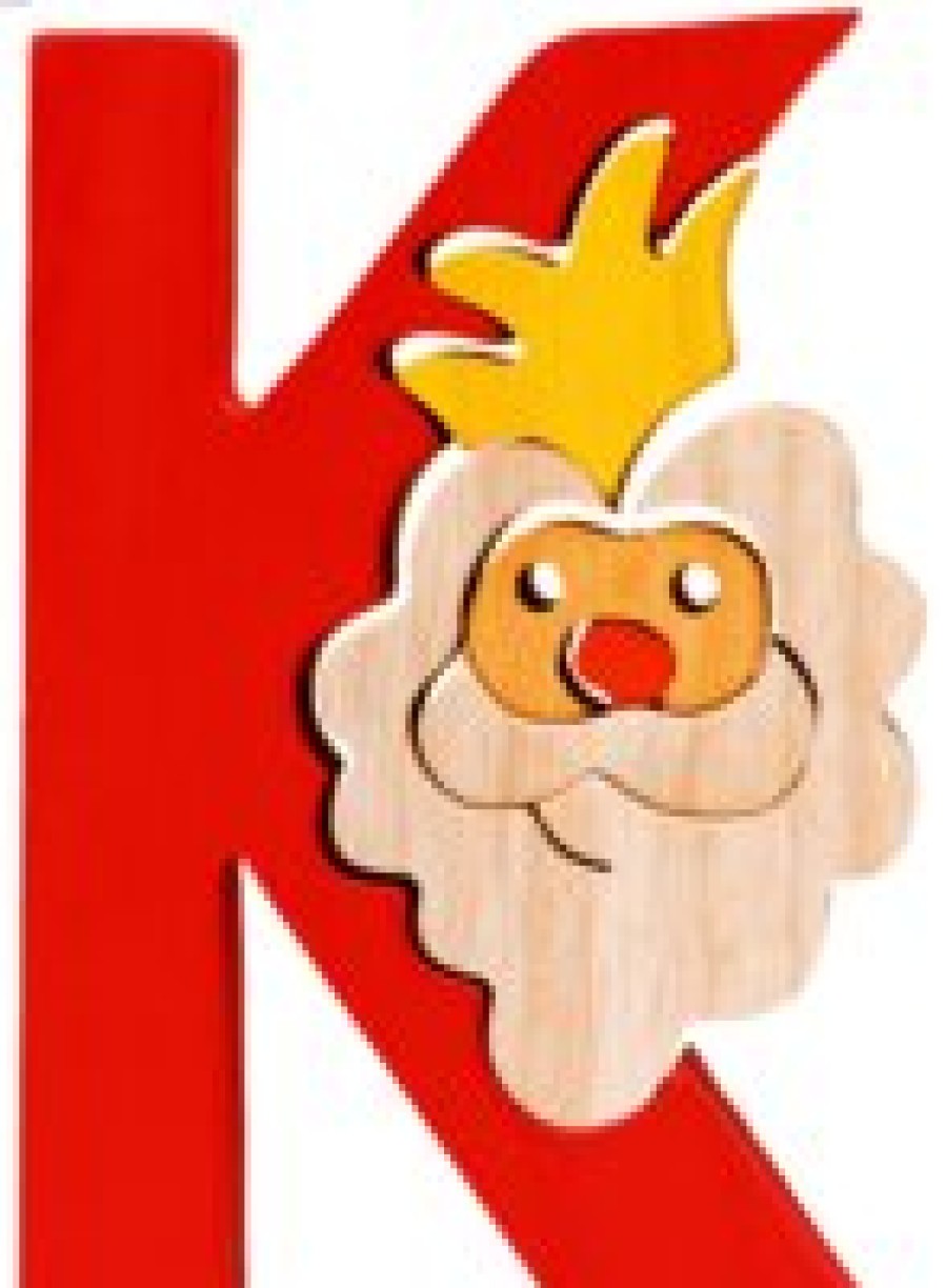 Alphabet Puzzles | Fauna Alphabet Puzzles Fauna Puzzle K - King