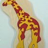 Fauna Wooden Animal Puzzles | Fauna Fauna Wooden Animal Puzzles Fauna Puzzle Giraffe In Frame