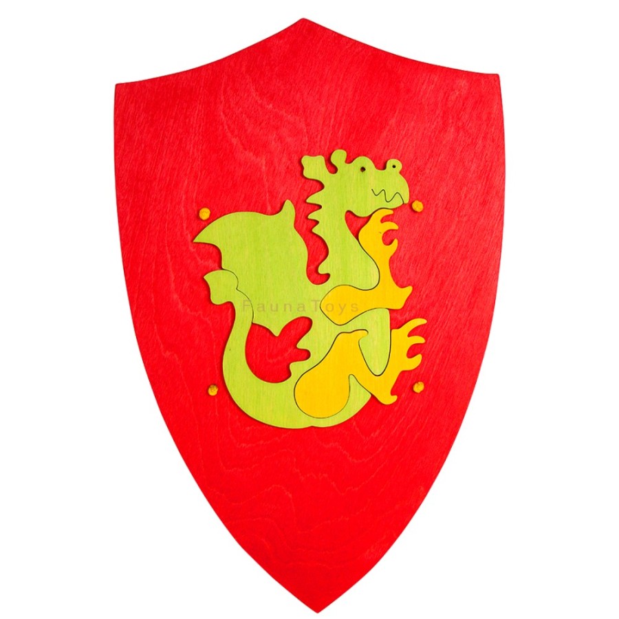 Playsilks & Clips | Fauna Playsilks & Clips Fauna Shield Dragon