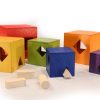 Sorting & Threading | Fauna Sorting & Threading Fauna Wooden Sorting Boxes Rainbow