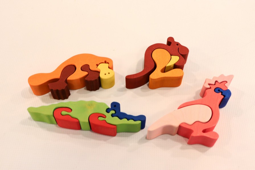 Fauna Wooden Animal Puzzles | Fauna Fauna Wooden Animal Puzzles Fauna Mini Puzzle Australian