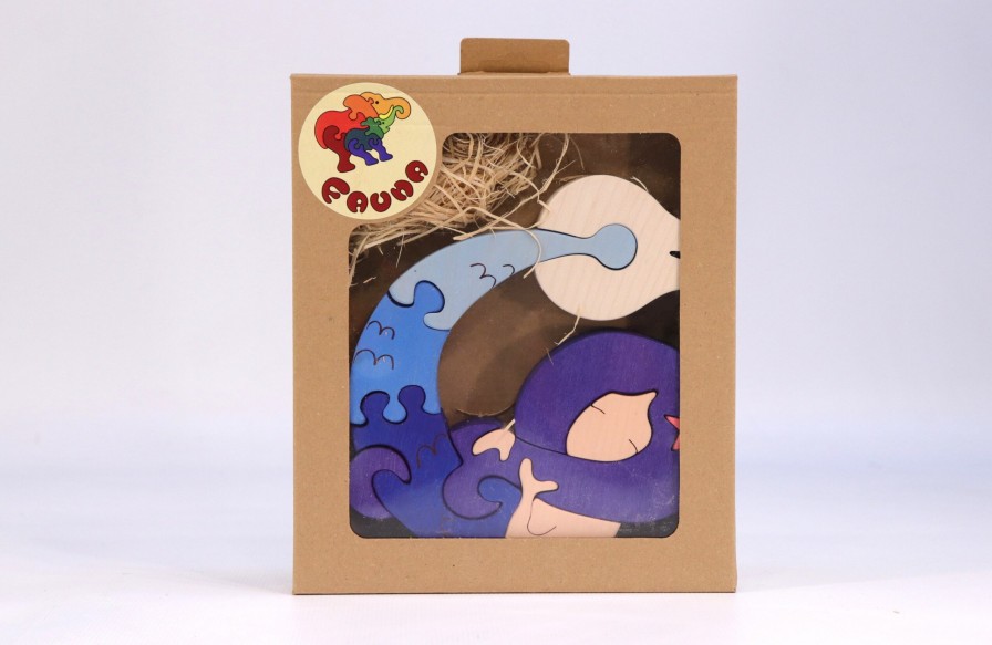 Fauna Wooden Animal Puzzles | Fauna Fauna Wooden Animal Puzzles Fauna Mermaid Puzzle