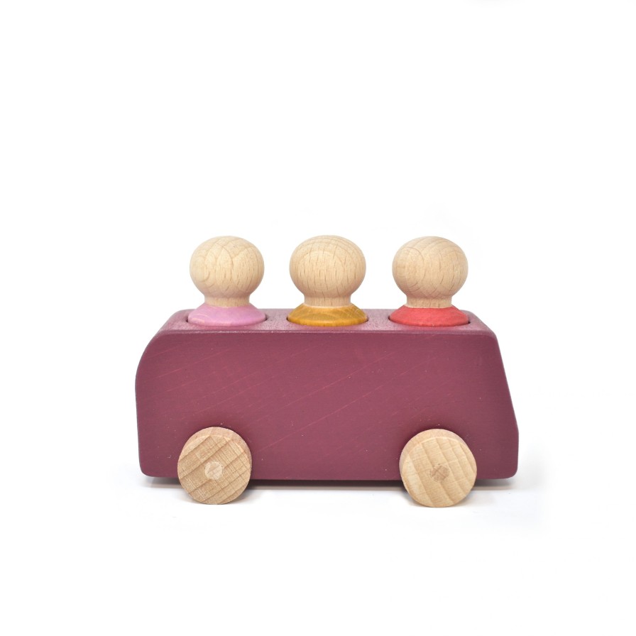 Lubulona Small World Play | Lubulona Lubulona Small World Play Lubulona Bus Purple (Plum)