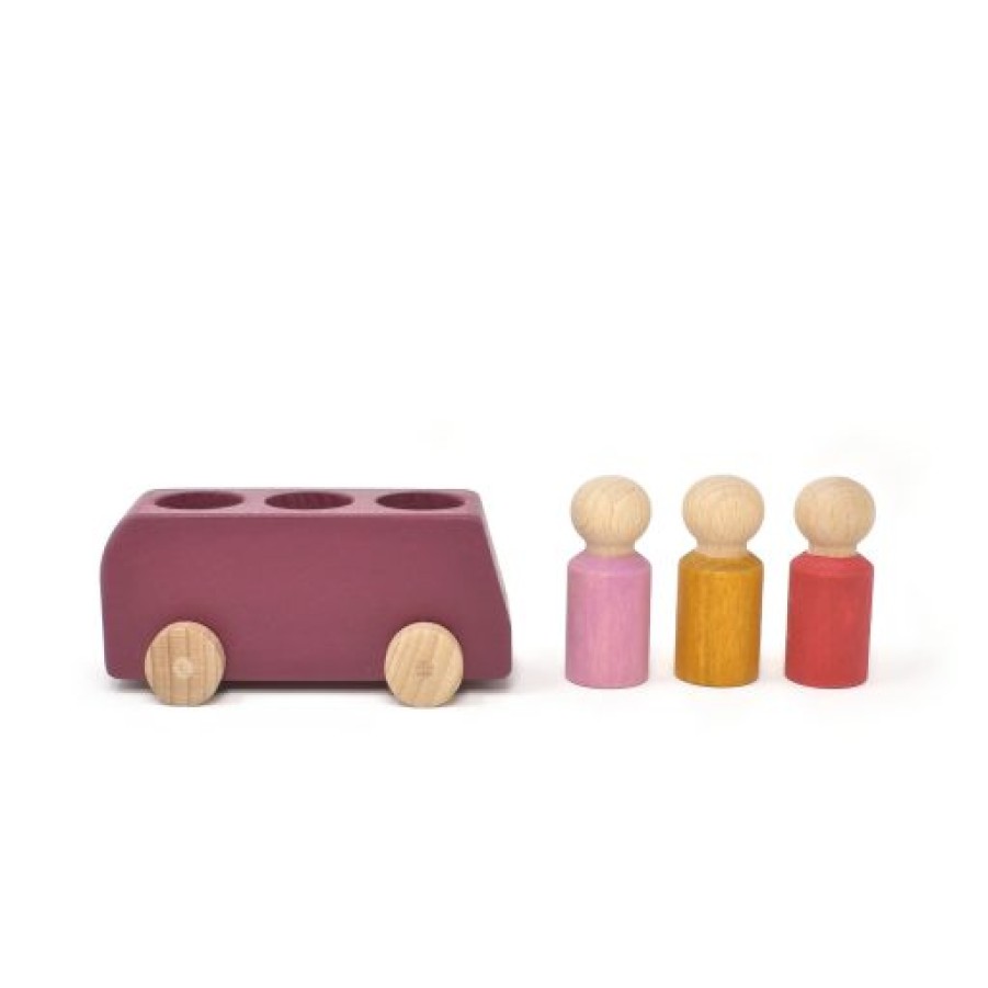 Lubulona Small World Play | Lubulona Lubulona Small World Play Lubulona Bus Purple (Plum)