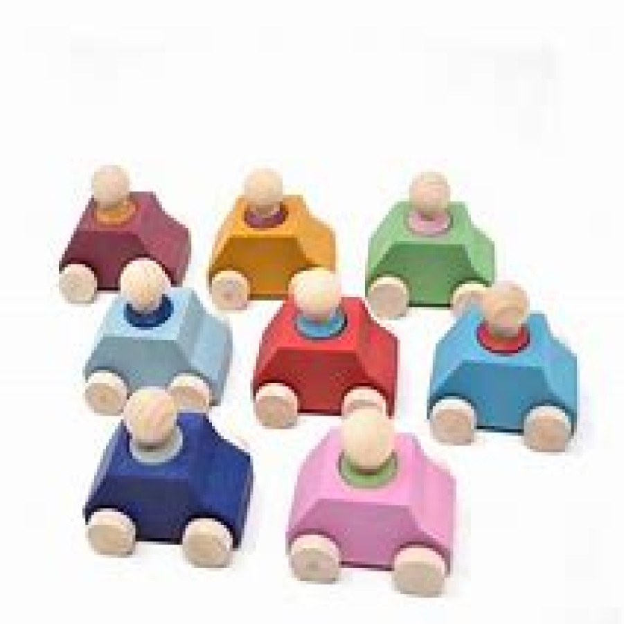 Lubulona Small World Play | Lubulona Lubulona Small World Play Lubulona Cars With Figures, 8 Pack