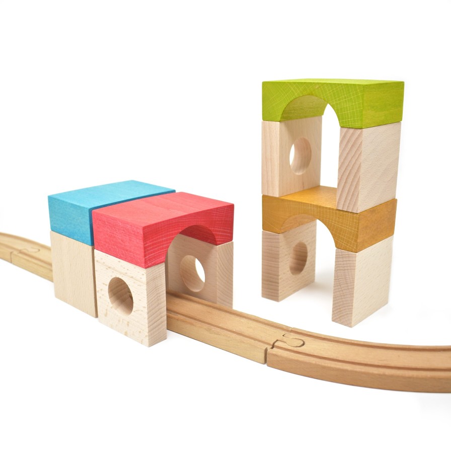 Blocks & Floor Play | Lubulona Blocks & Floor Play Lubulona Tunnel Blocks Fontana Double