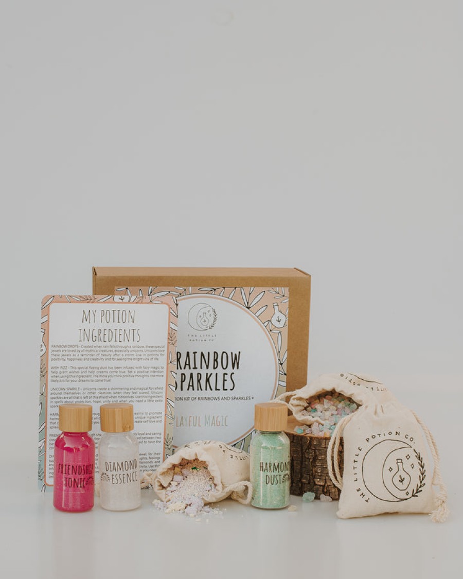 Potion Making | LIttle Potion Co Potion Making Rainbow Sparkles Playful Potion Kit