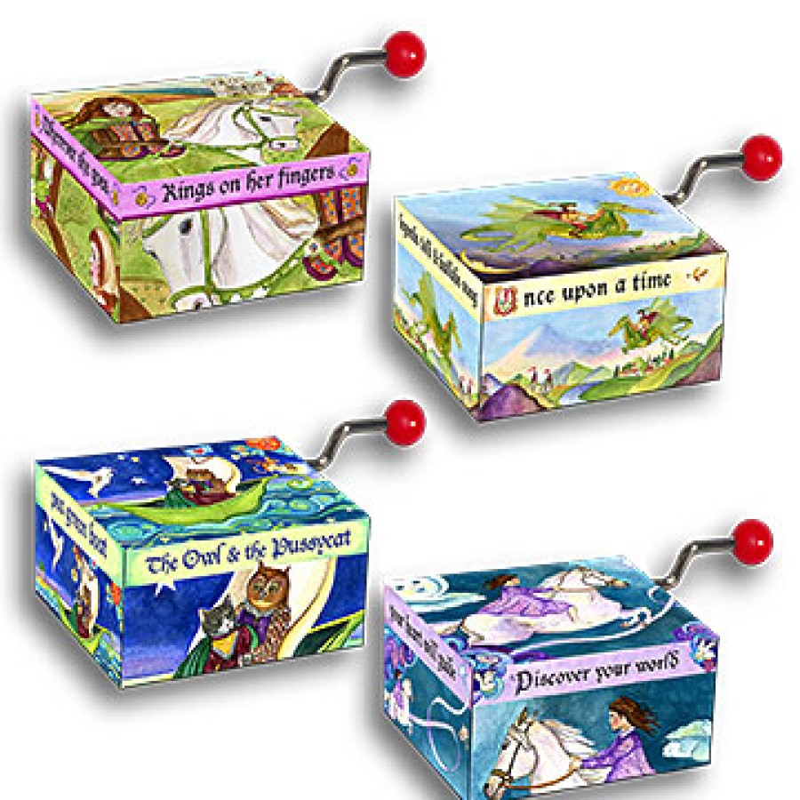 Music Boxes | Enchantmints Music Boxes Mini Music Boxes Storybook, Box Of 16