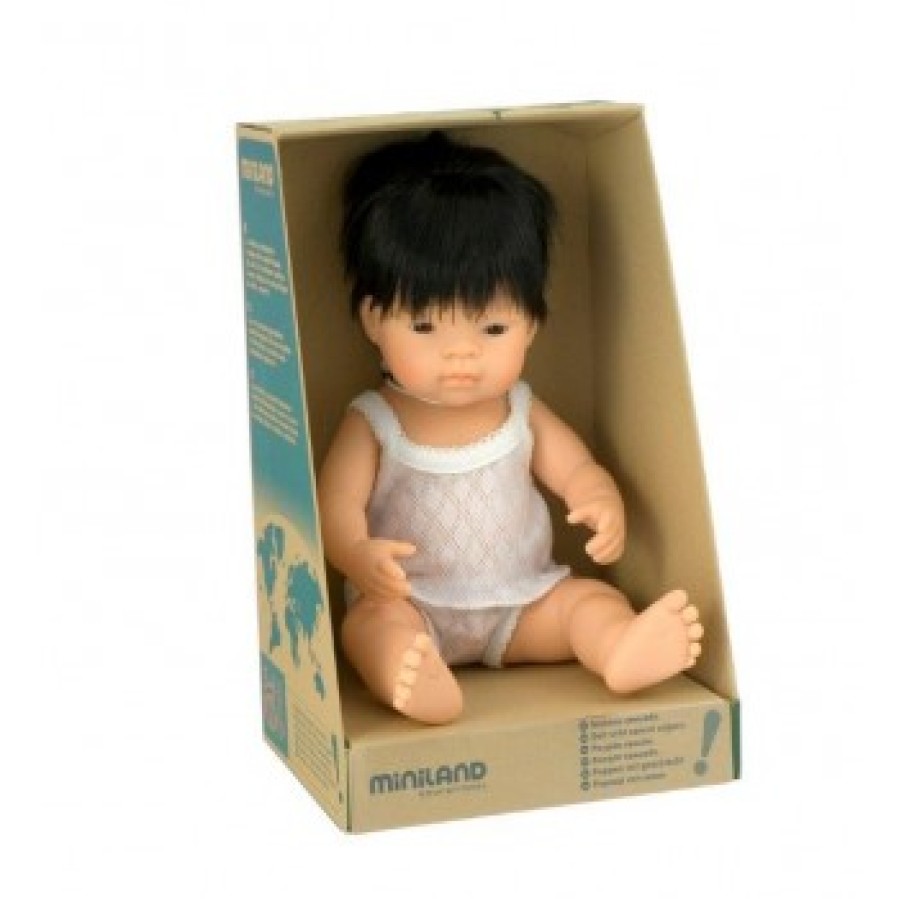 Miniland Multicultural Dolls | Miniland Miniland Multicultural Dolls Miniland Doll Asian Boy 38Cm