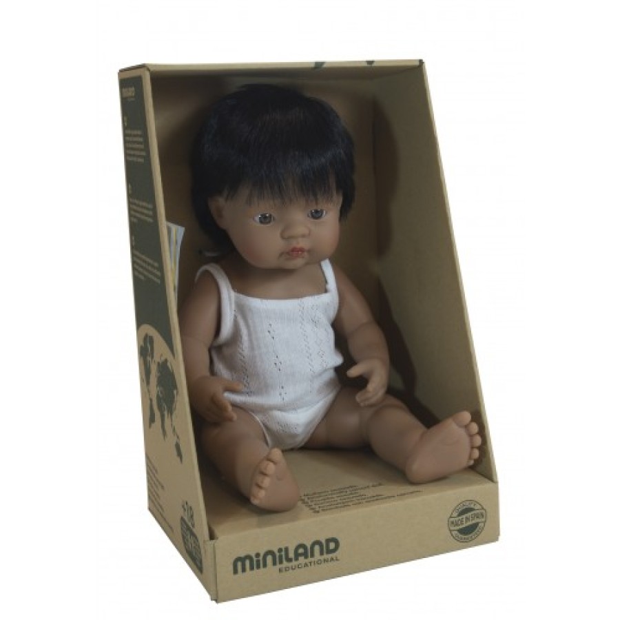 Miniland Multicultural Dolls | Miniland Miniland Multicultural Dolls Miniland Doll Hispanic Boy 38Cm