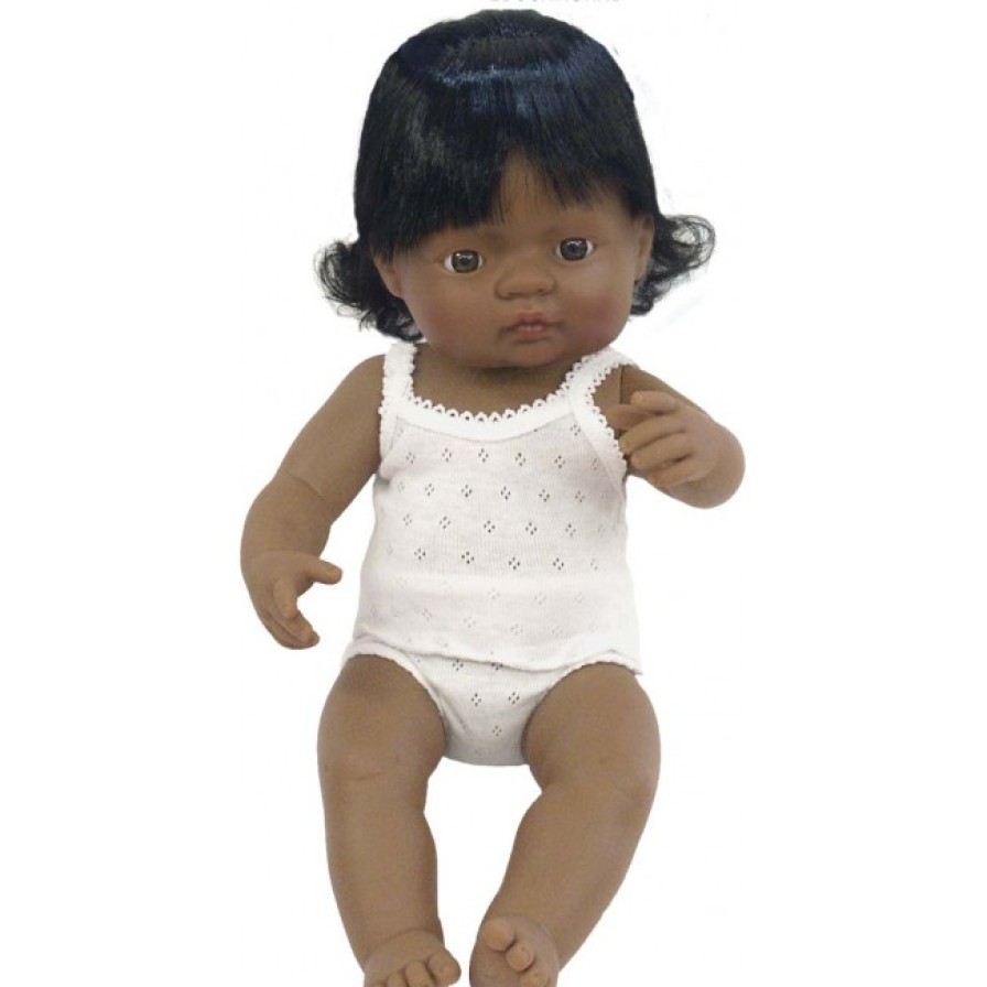 Miniland Multicultural Dolls | Miniland Miniland Multicultural Dolls Miniland Doll Hispanic Girl 38Cm