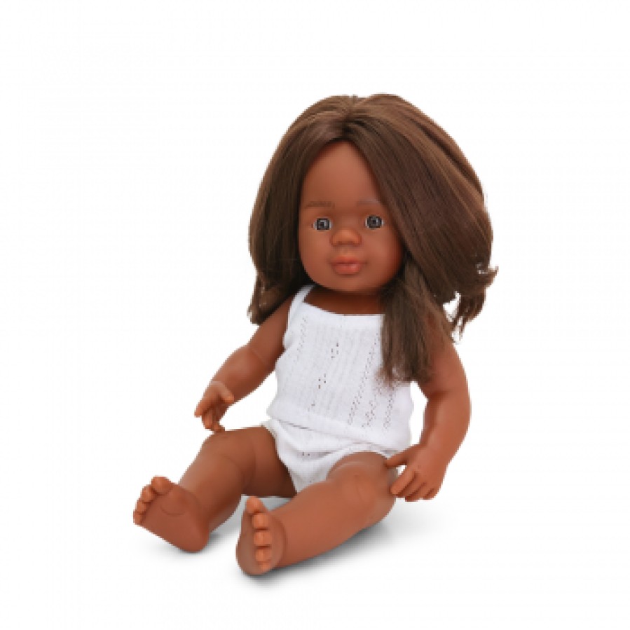 Miniland Multicultural Dolls | Miniland Miniland Multicultural Dolls Miniland Doll Aboriginal Girl 38Cm