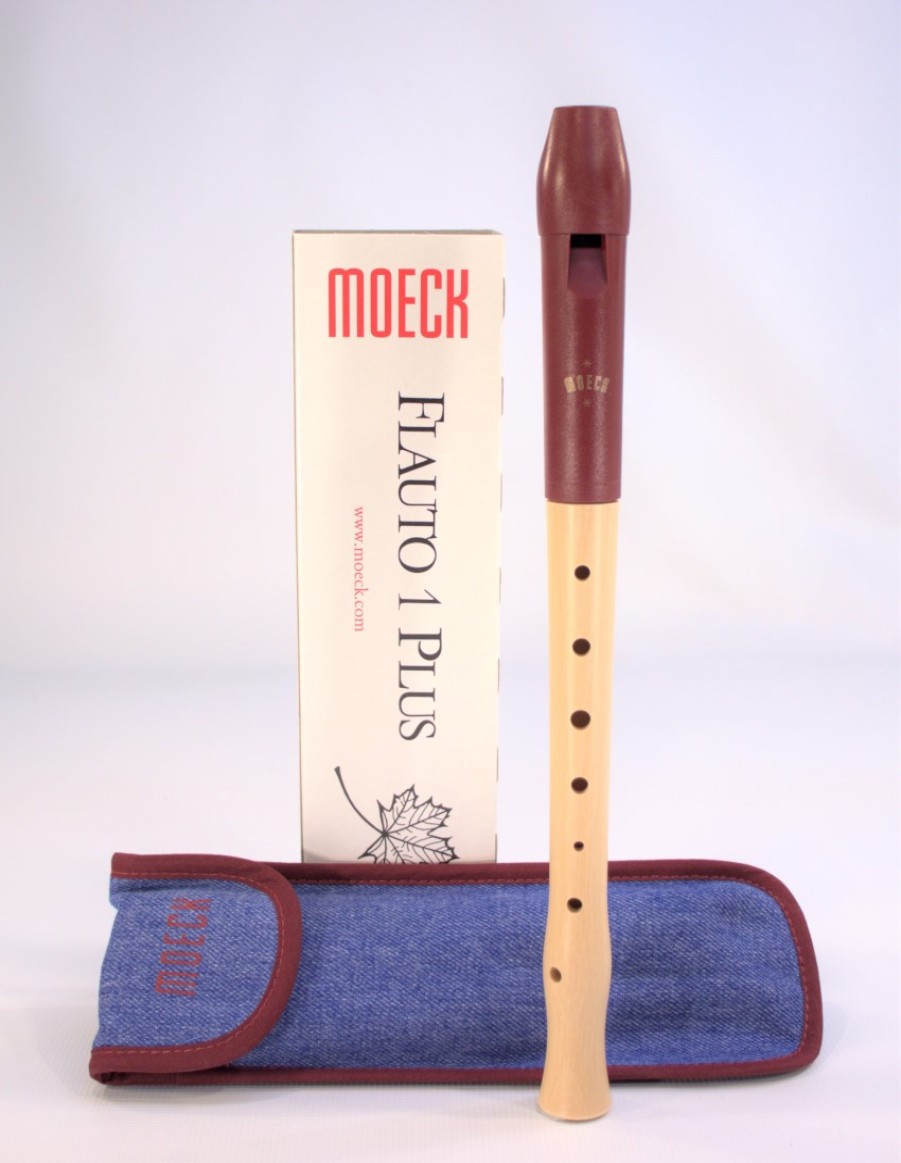 Musical Instruments | Moeck Musical Instruments Moeck Recorder Diatonic Flauto 1 Plus German Fingering Single Holes