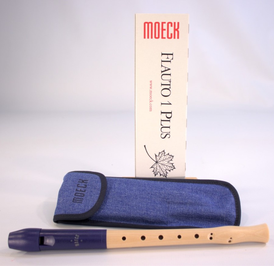 Musical Instruments | Moeck Musical Instruments Moeck Recorder Diatonic Flauto 1 Plus Baroque Fingering Double Holes