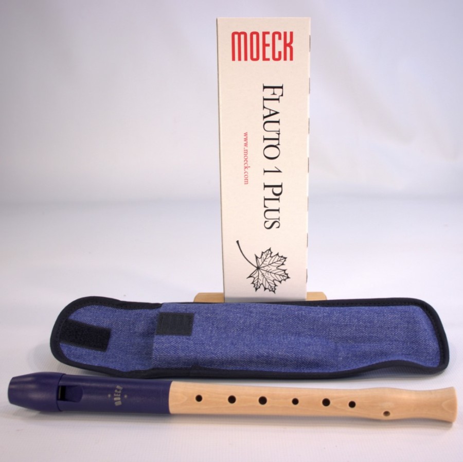 Musical Instruments | Moeck Musical Instruments Moeck Recorder Diatonic Flauto 1 Plus Baroque Fingering Single Holes