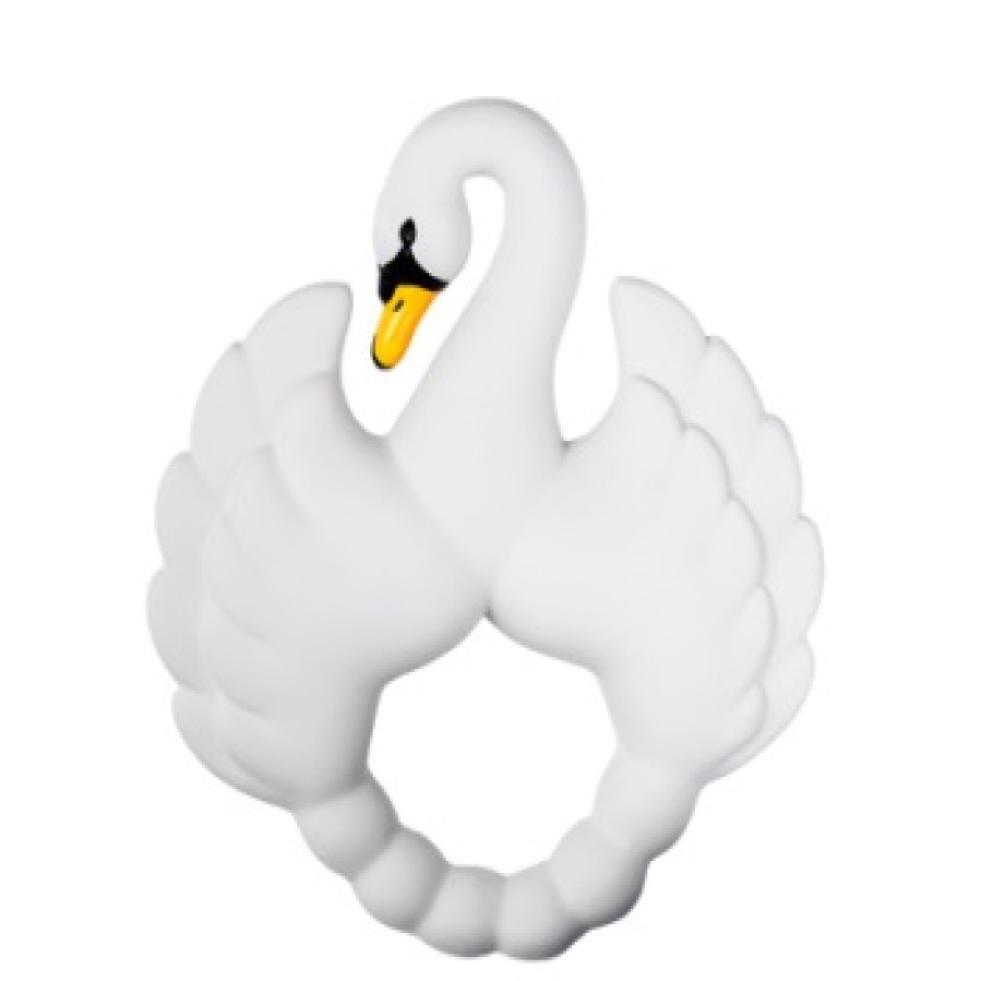 Rubber Teethers & Bath Toys | Natruba Rubber Teethers & Bath Toys Natruba Teether Swan