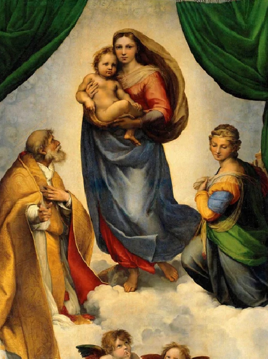 Postcards & Posters | Wynstones Press Postcards & Posters The Sistine Madonna By Raphael (Print)