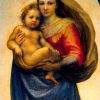 Postcards & Posters | Wynstones Press Postcards & Posters The Sistine Madonna By Raphael (Print- Detail)