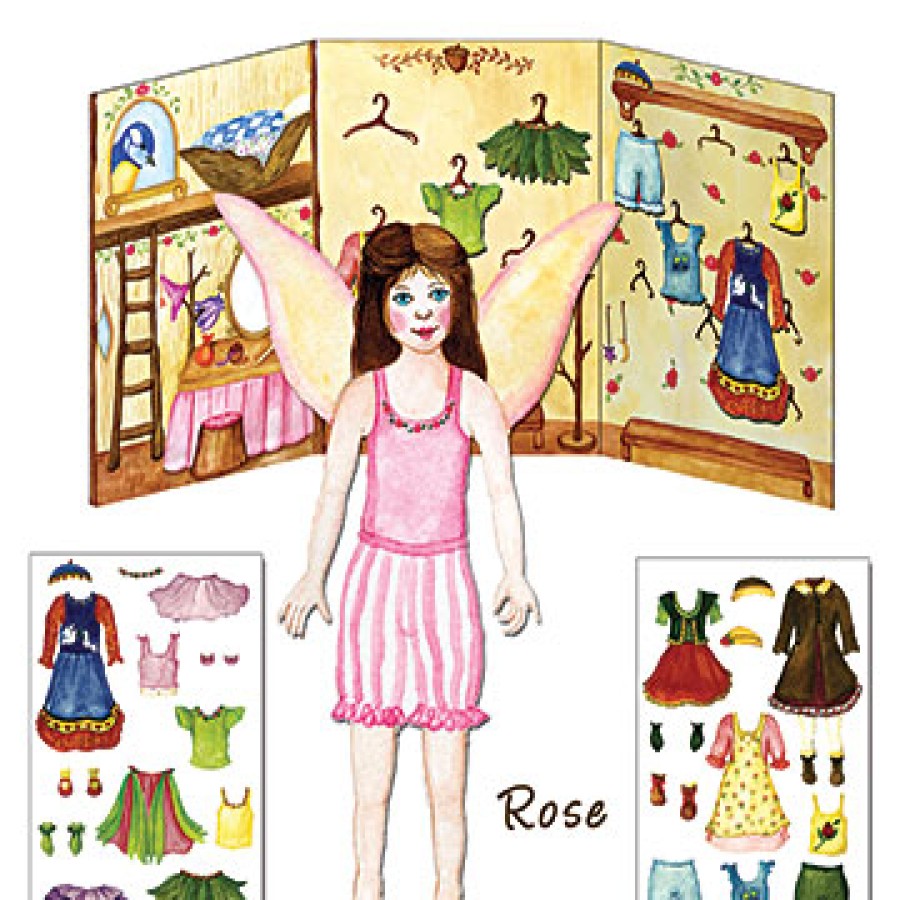 Pocket Money Toys | Enchantmints Pocket Money Toys Enchantmints Paper Doll Rose