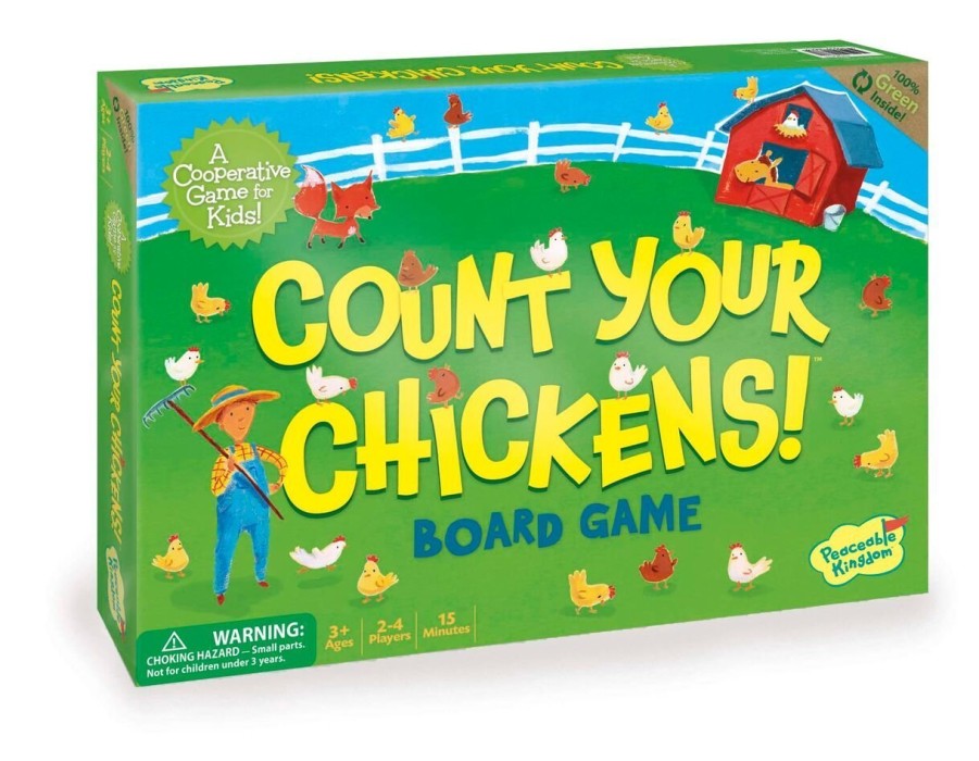 Easter | Peaceable Kingdom Easter Count Your Chickens Board Game