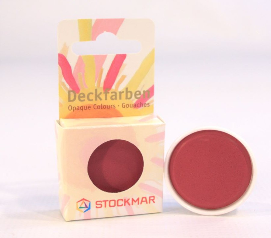 Painting | Stockmar Painting Stockmar Paint Well Opaque Carmine Red