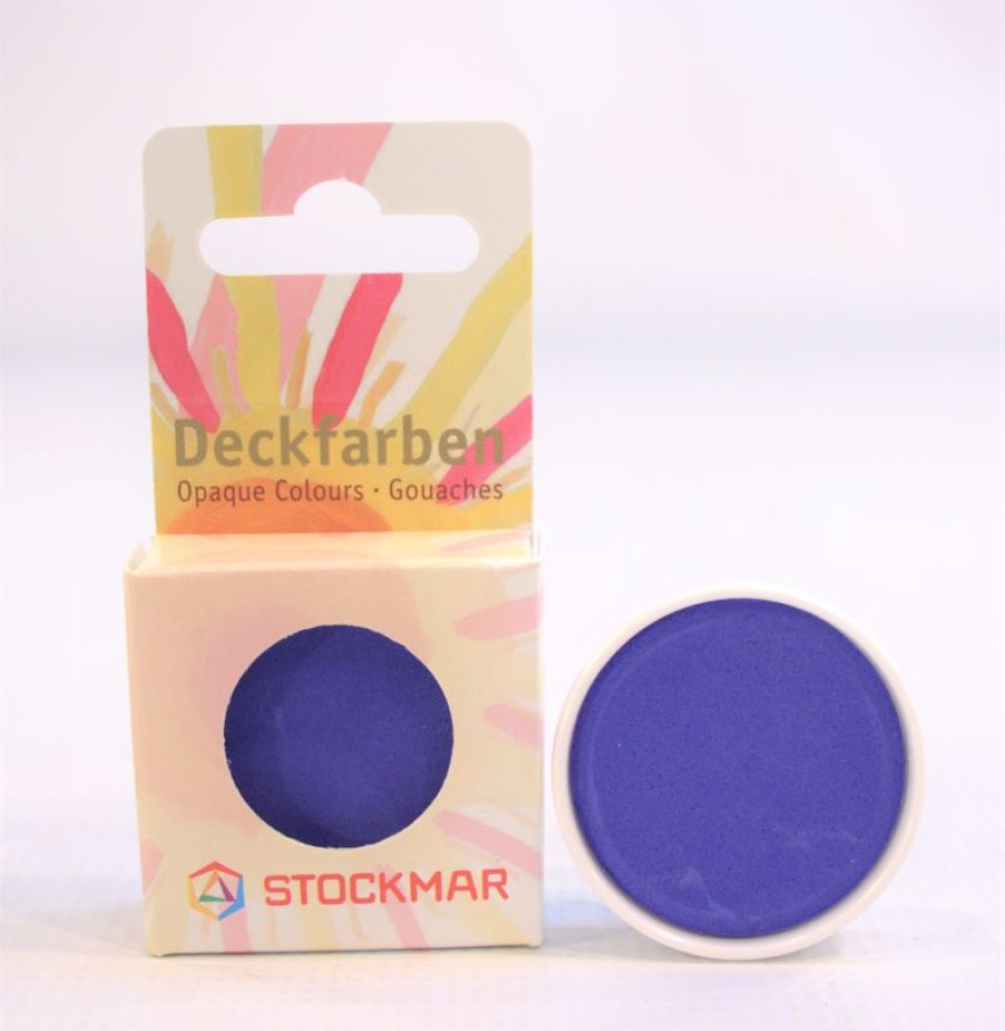 Painting | Stockmar Painting Stockmar Paint Well Opaque Ultramarine Blue