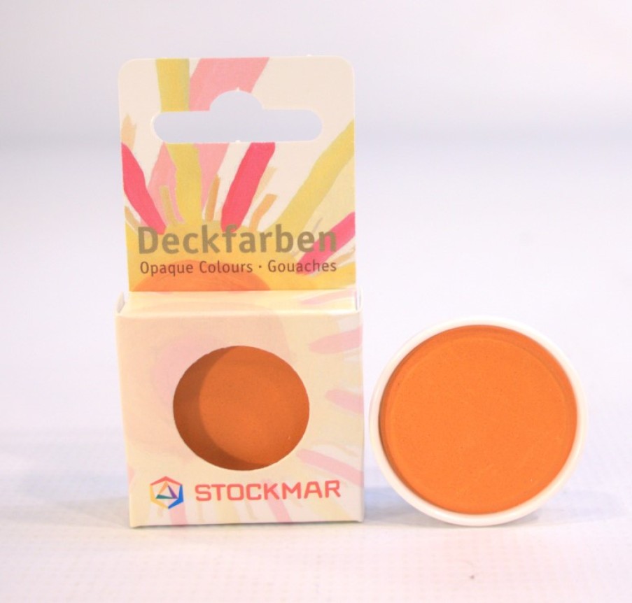 Painting | Stockmar Painting Stockmar Paint Well Opaque Orange