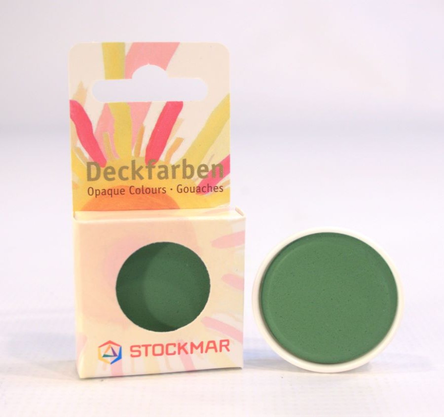 Painting | Stockmar Painting Stockmar Paint Well Opaque Sap Green