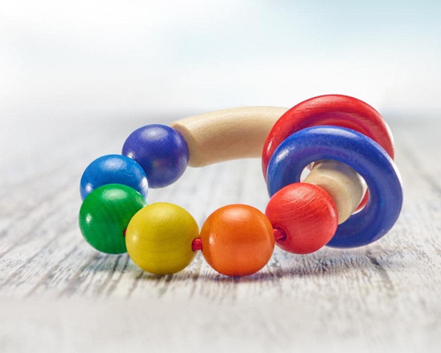 Wooden Rattles & Teething Toys | Selecta Wooden Rattles & Teething Toys Selecta Baby Rattle Rondello