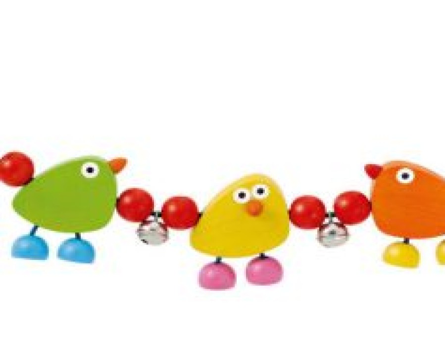 Wooden Pram Toys | Selecta Wooden Pram Toys Selecta Pram Chain Piepolini