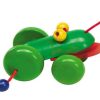 Push & Pull Toys | Selecta Push & Pull Toys Selecta Pullalong Ranolo Frog